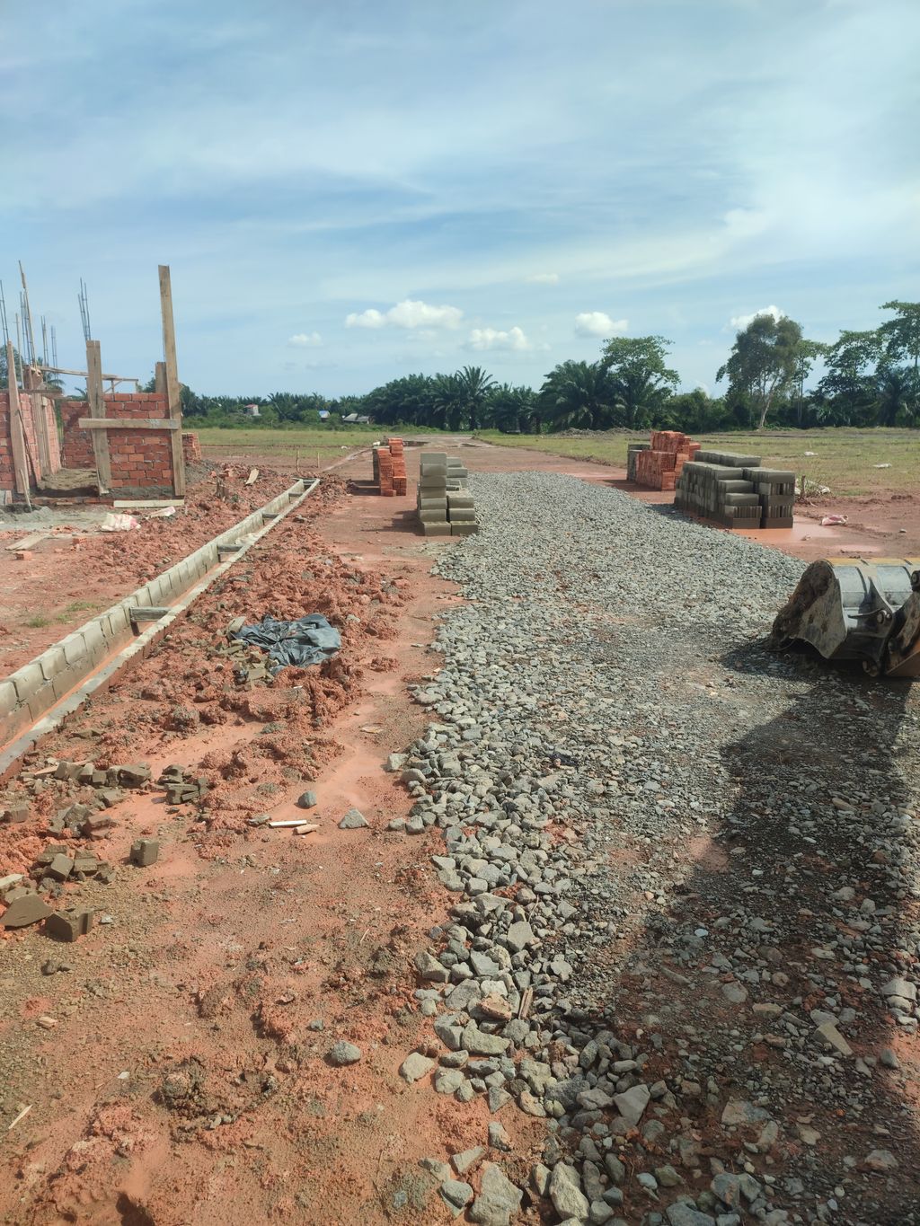 foto posisi tengah perumahan UNSIYYAH RESIDENCE