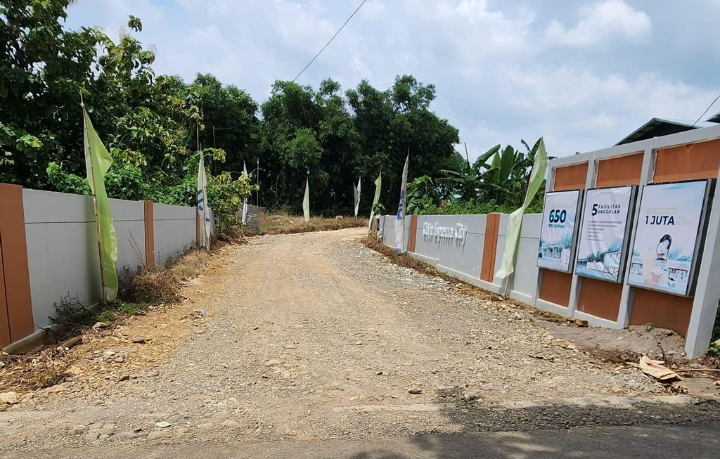 foto gerbang perumahan GRIYA ESPREZZA CITY Tahap 1