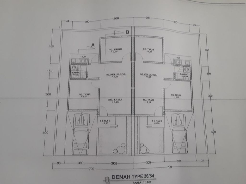 foto denah rumah tipe 36/84 baru perumahan GRIYA BHAYANGKARA TOBELO