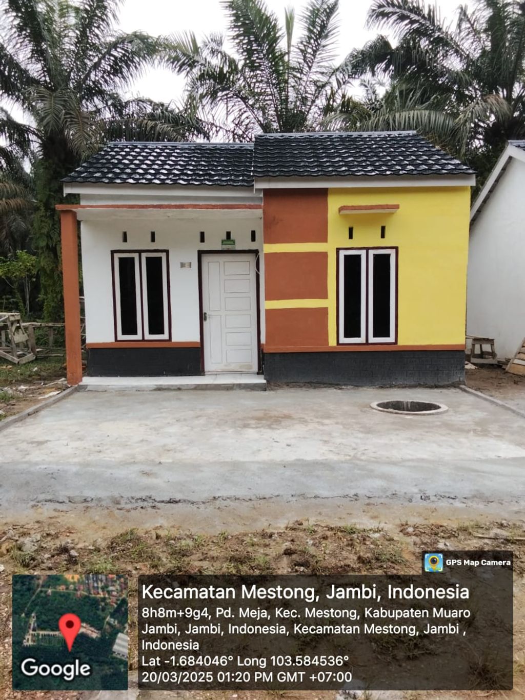 foto tampak rumah tipe RSH Subsidi perumahan Bungsu Irdani 1