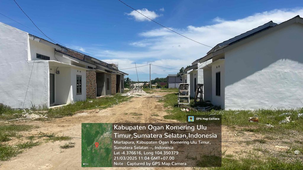 foto posisi tengah perumahan Kurnia Wijaya Persada