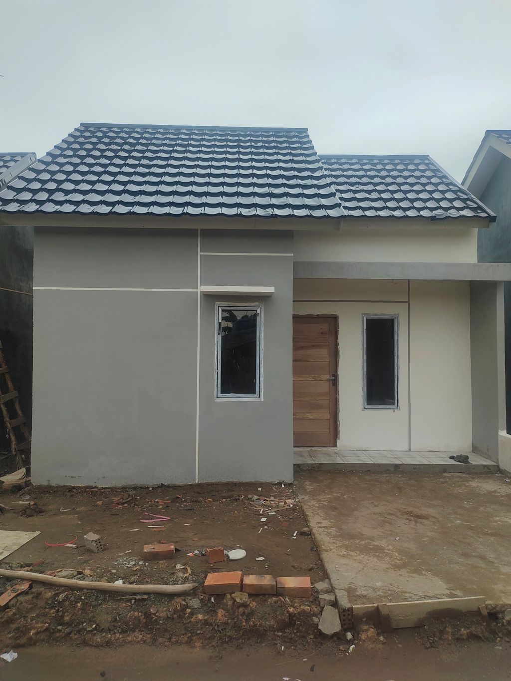 foto tampak rumah tipe 36 perumahan BCC RESIDENCE Tahap 2