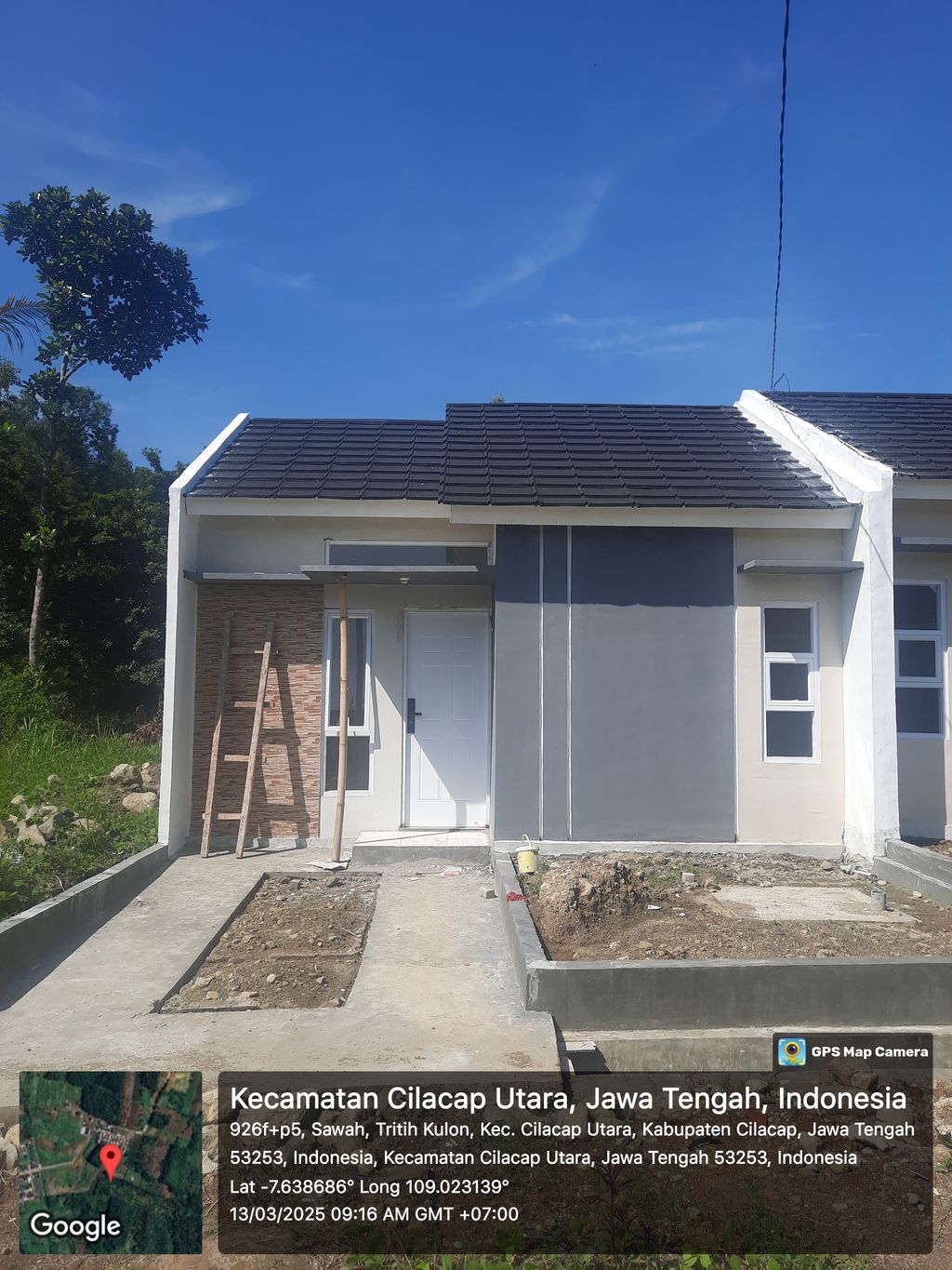 foto tampak rumah tipe 31/60 E4.8 perumahan TRITIH GOLF RESIDENCE TAHAP 2