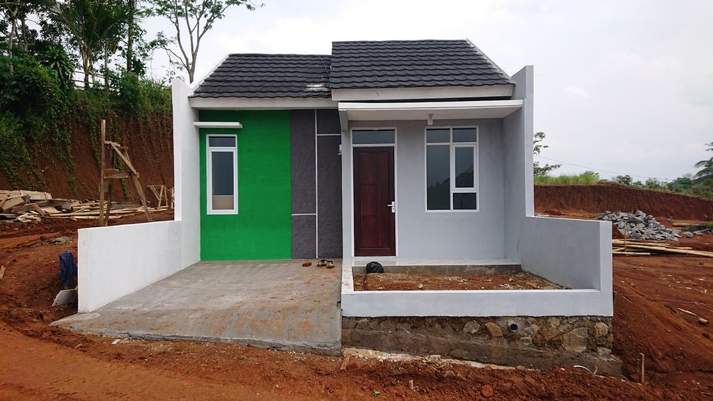 foto contoh rumah perumahan BUMI ALAM INDAH