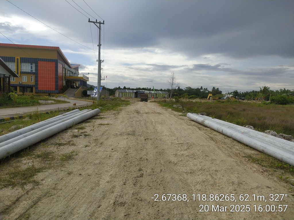 foto gerbang perumahan PURI GRAND OCEAN