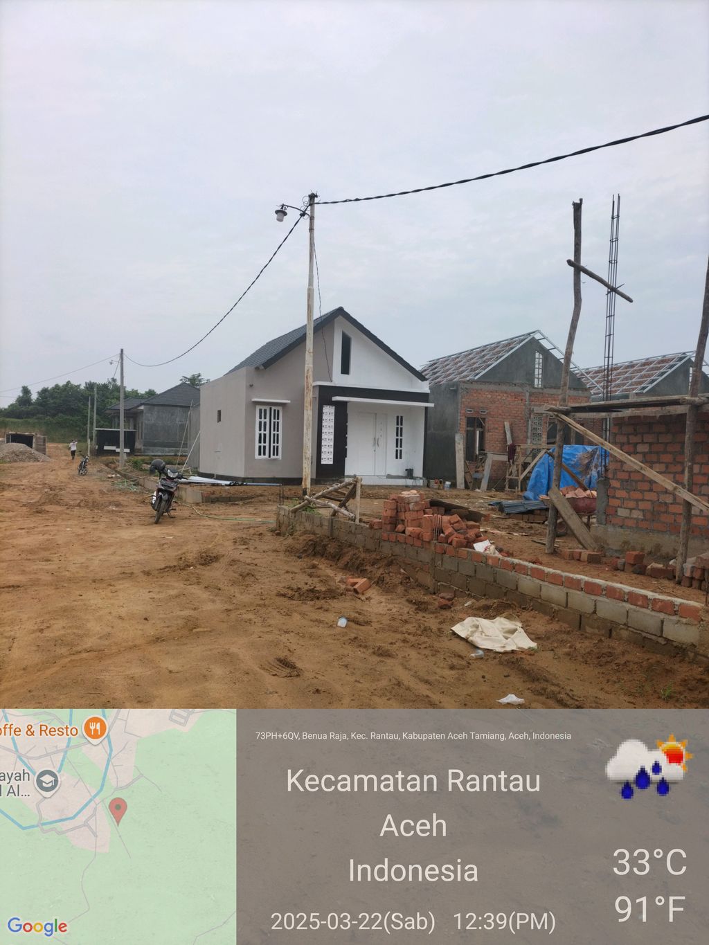 foto posisi tengah perumahan ANESKA RESIDENCE