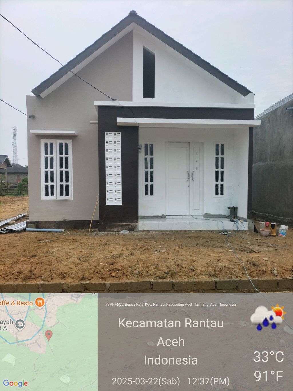 foto contoh rumah perumahan ANESKA RESIDENCE