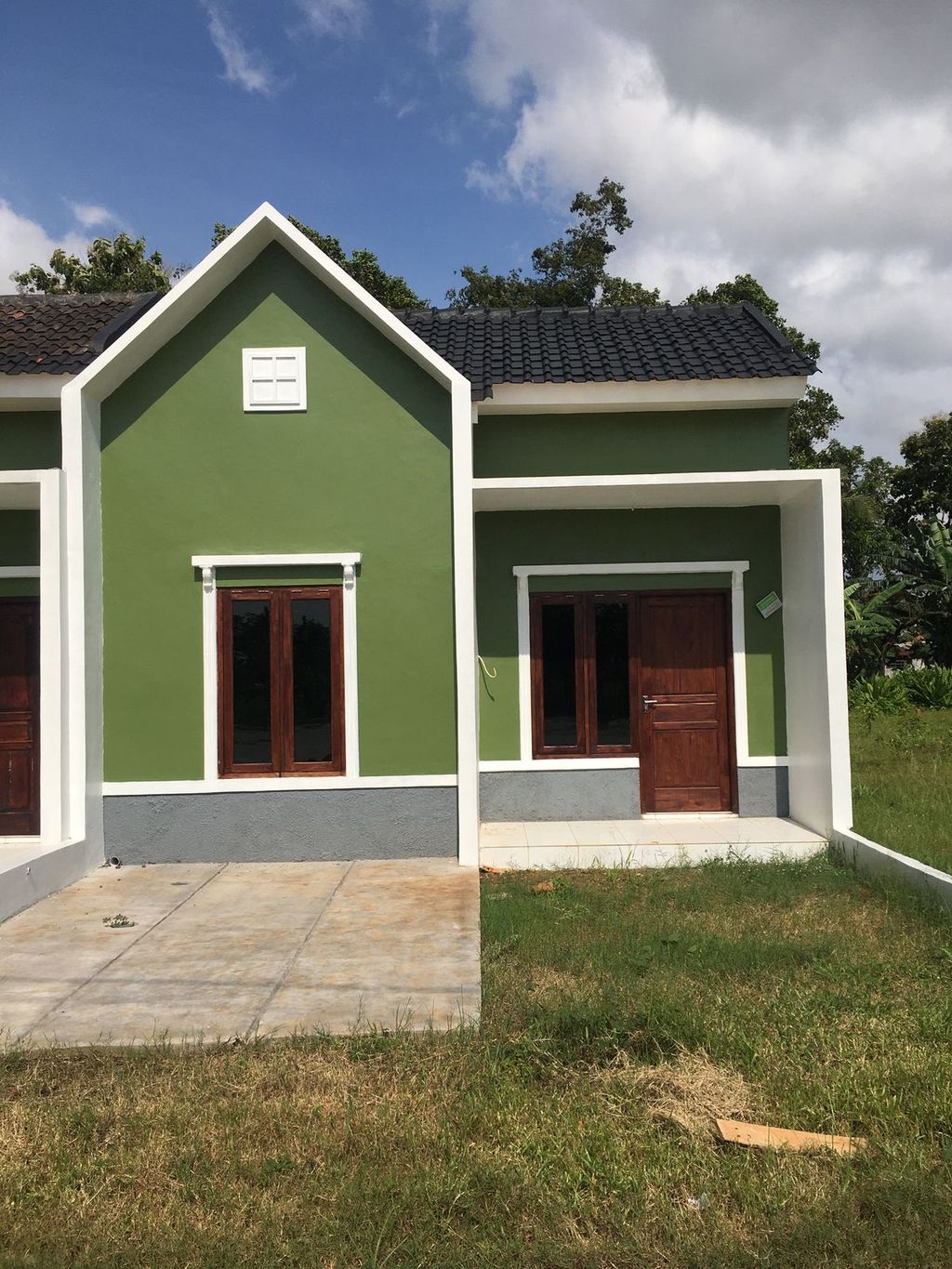 foto tampak rumah tipe B perumahan SEKAR ASRI RESIDENCE BOJONG