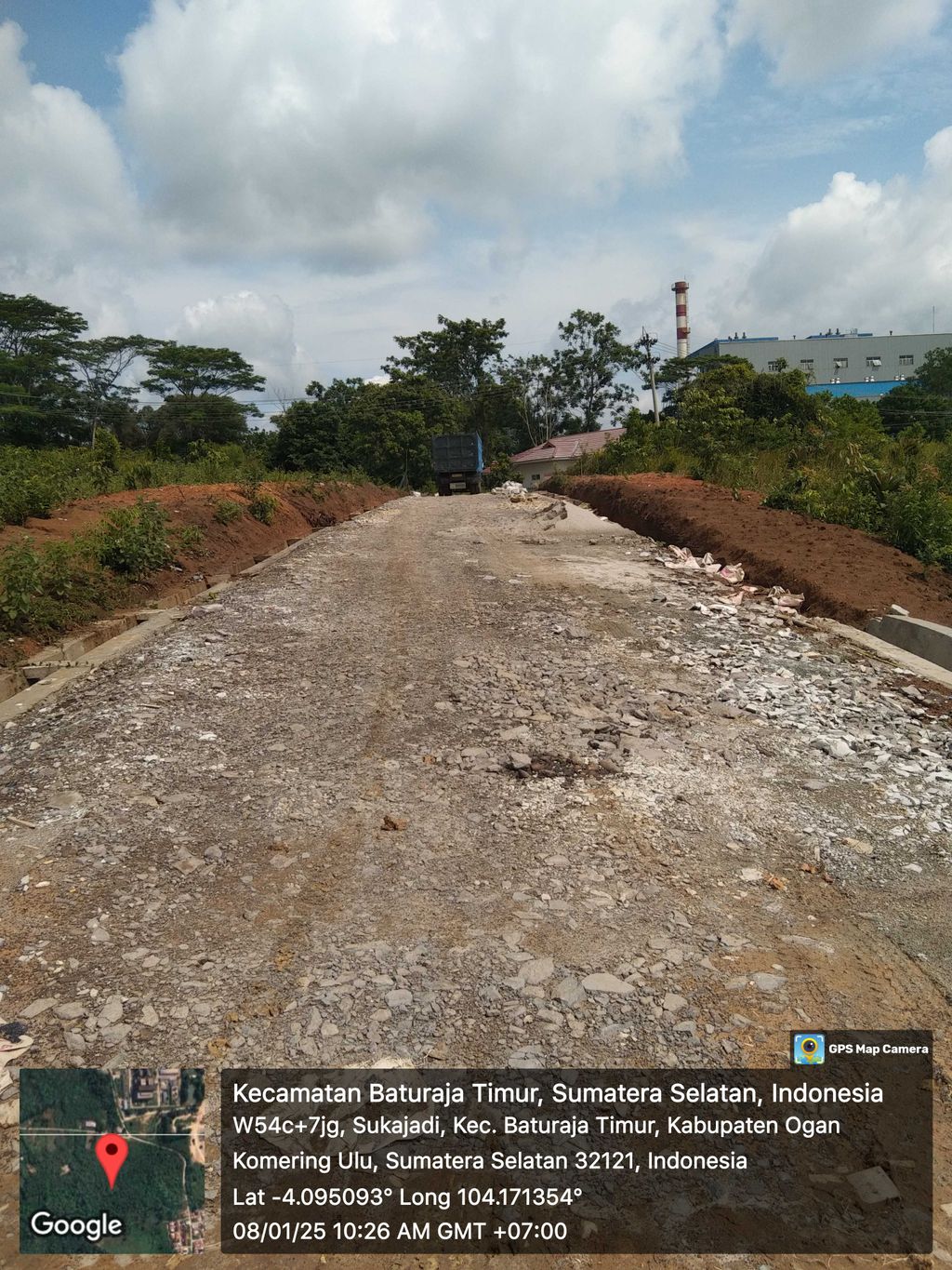 foto gerbang perumahan TERUSAN RESIDENCE