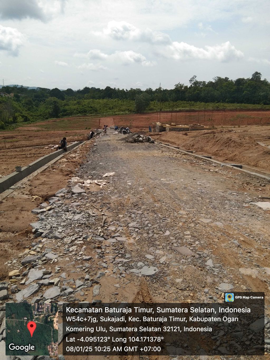 foto posisi tengah perumahan TERUSAN RESIDENCE