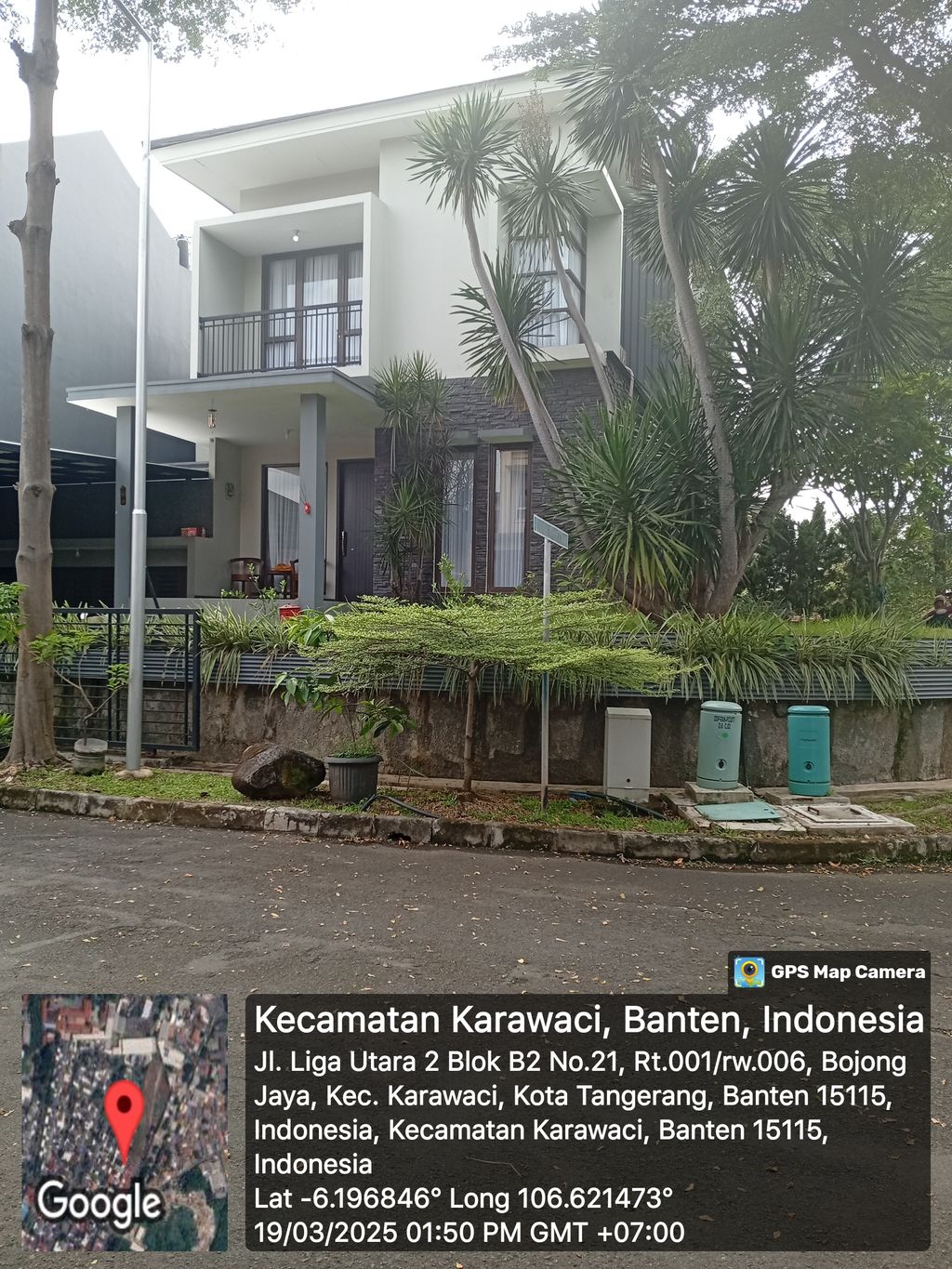 foto contoh rumah perumahan Victoria Park Residence