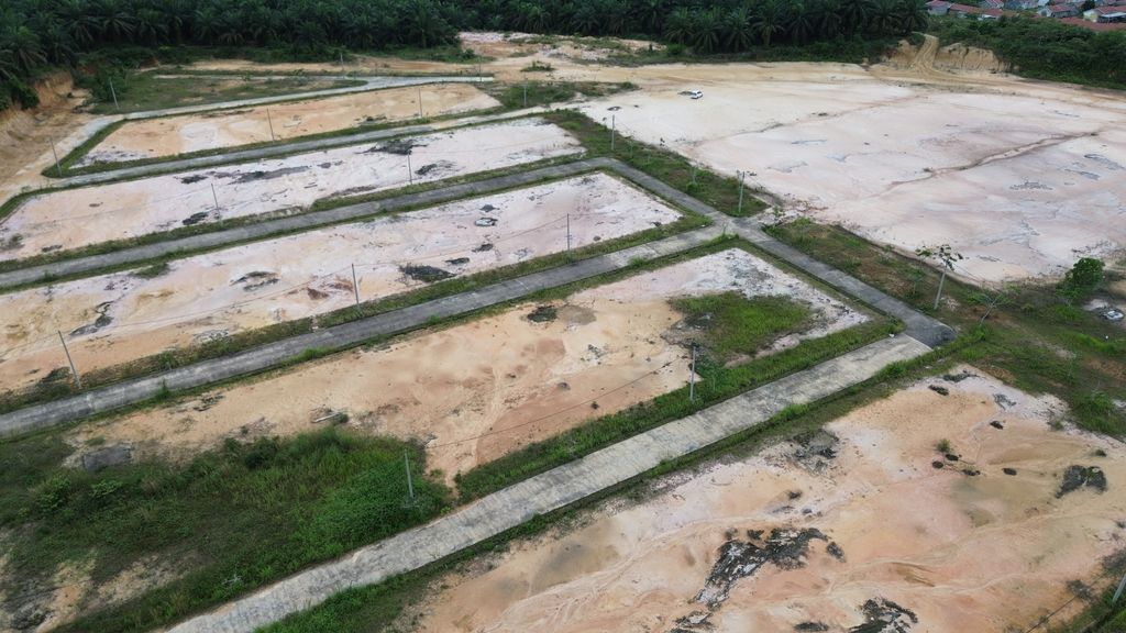 foto posisi tengah perumahan CitraRaya City Cluster Citra Lavender
