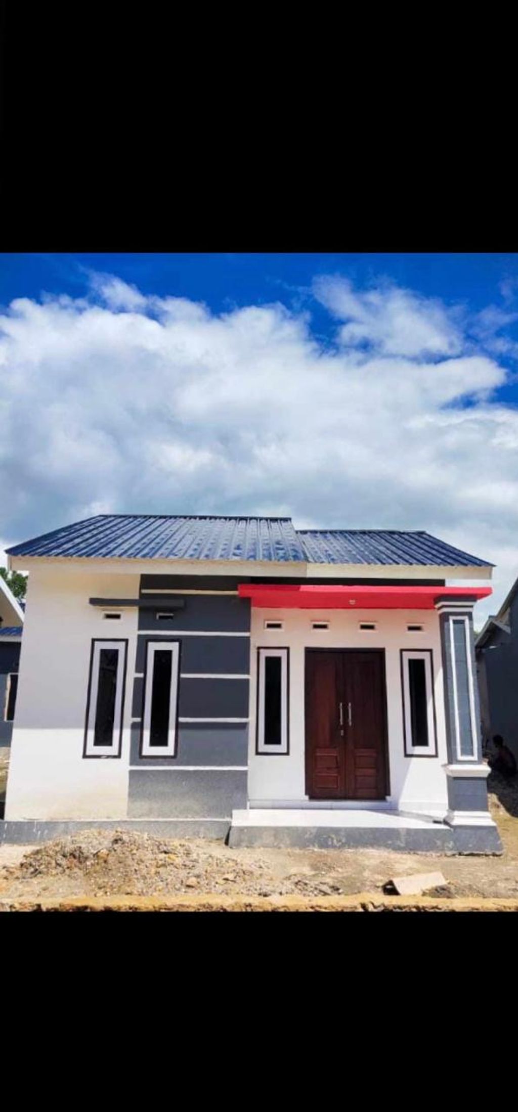 foto tampak rumah tipe 36 perumahan PERUMAHAN BUMI ARUM RESIDENCE