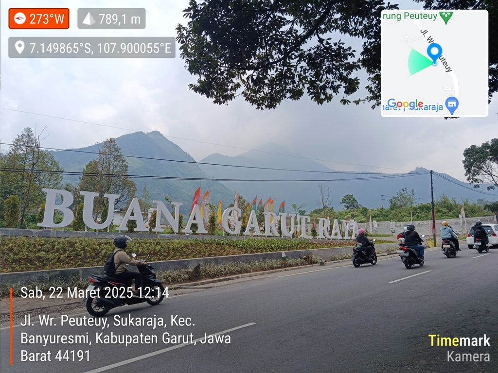 foto gerbang perumahan BUANA GARUT RAYA