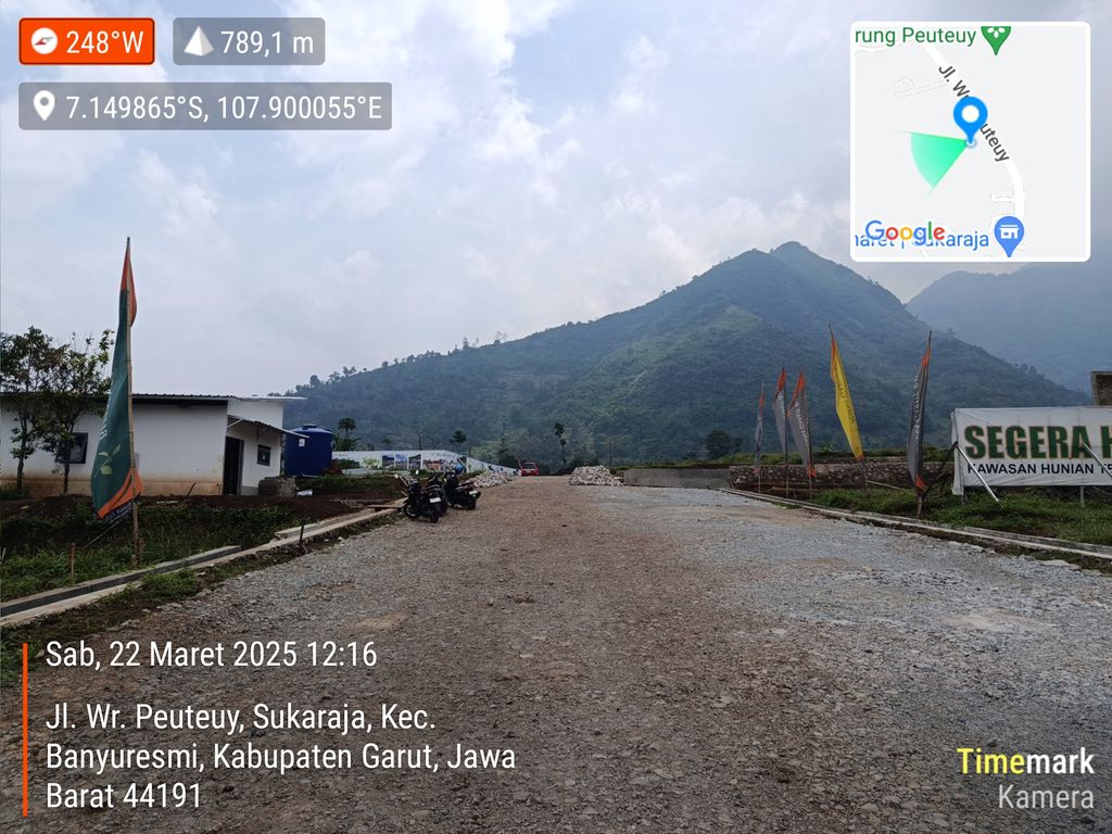 foto posisi tengah perumahan BUANA GARUT RAYA