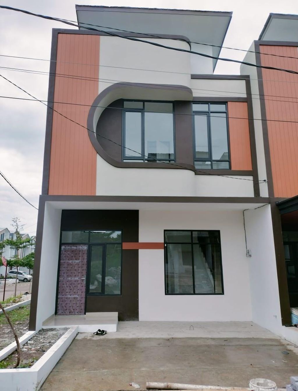 foto tampak rumah tipe 60 Compact 3 Kamar HC (715) perumahan G-Land Katapang Residence 1