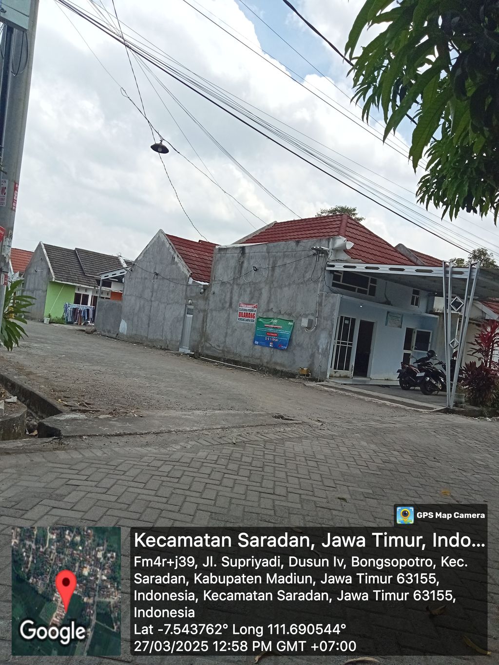 foto gerbang perumahan GRIYA CARUBAN ASRI TAHAP 2