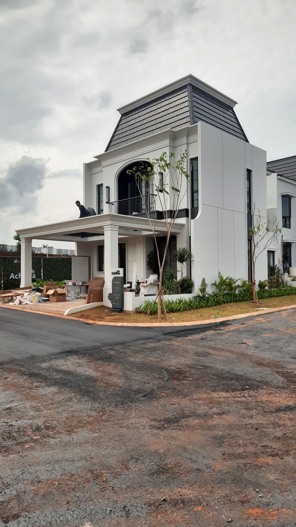 foto posisi tengah perumahan CITRAGRAND CIBUBUR CBD/CITRAGRAND 2 ( CLUSTER ACHILLEA tahap 2)