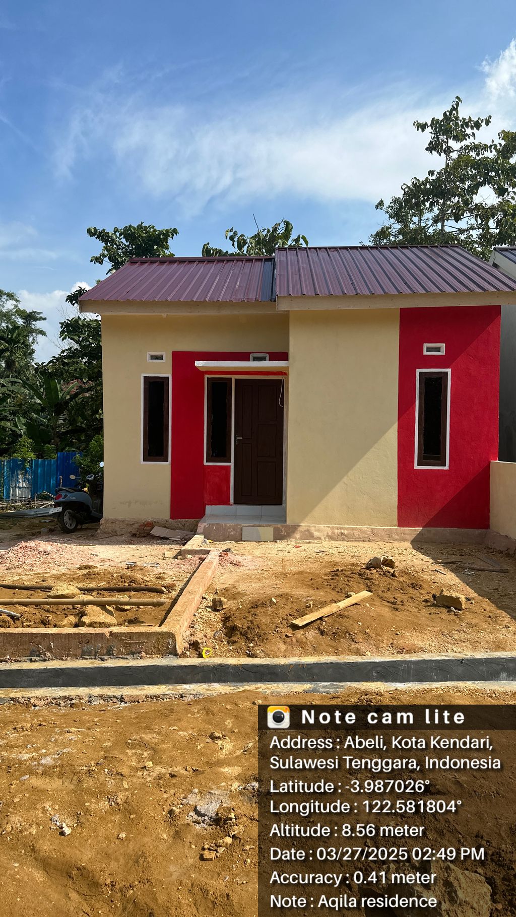 foto contoh rumah perumahan AQILA RESIDENCE