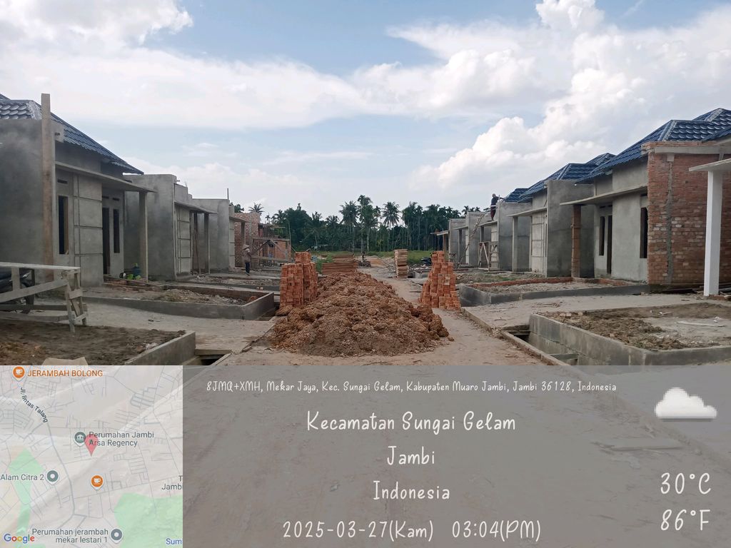 foto posisi tengah perumahan FAANZA RESIDENCE 3