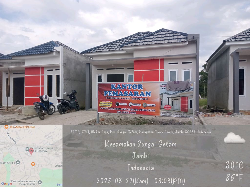 foto contoh rumah perumahan FAANZA RESIDENCE 3