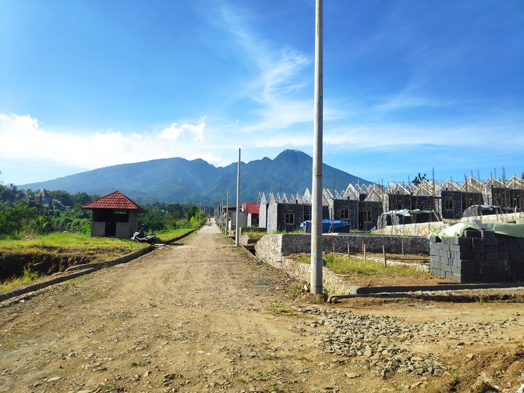 foto posisi tengah perumahan TAMANSARI RIVERSIDE TAHAP 2