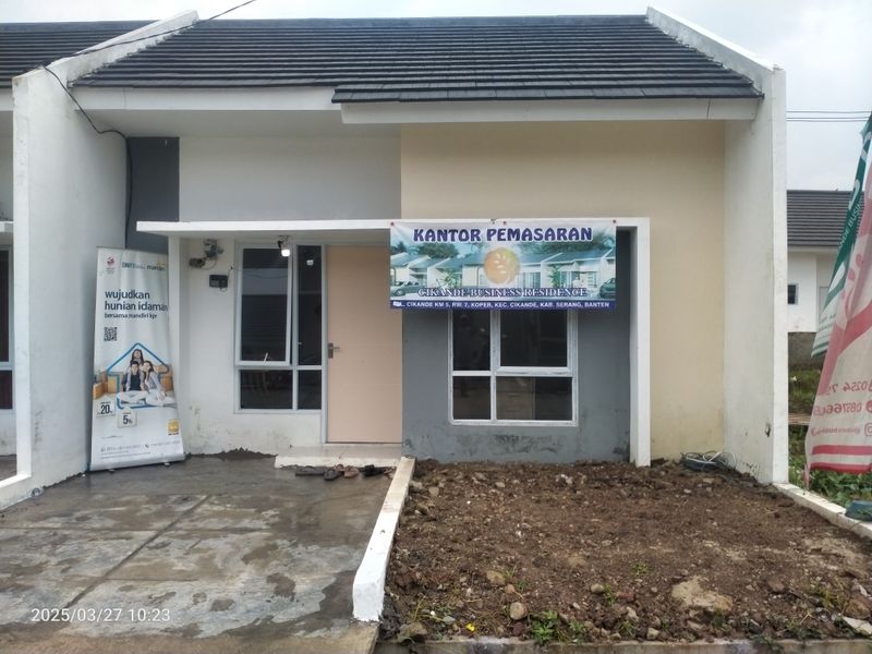 foto contoh rumah perumahan Cikande Business Residence