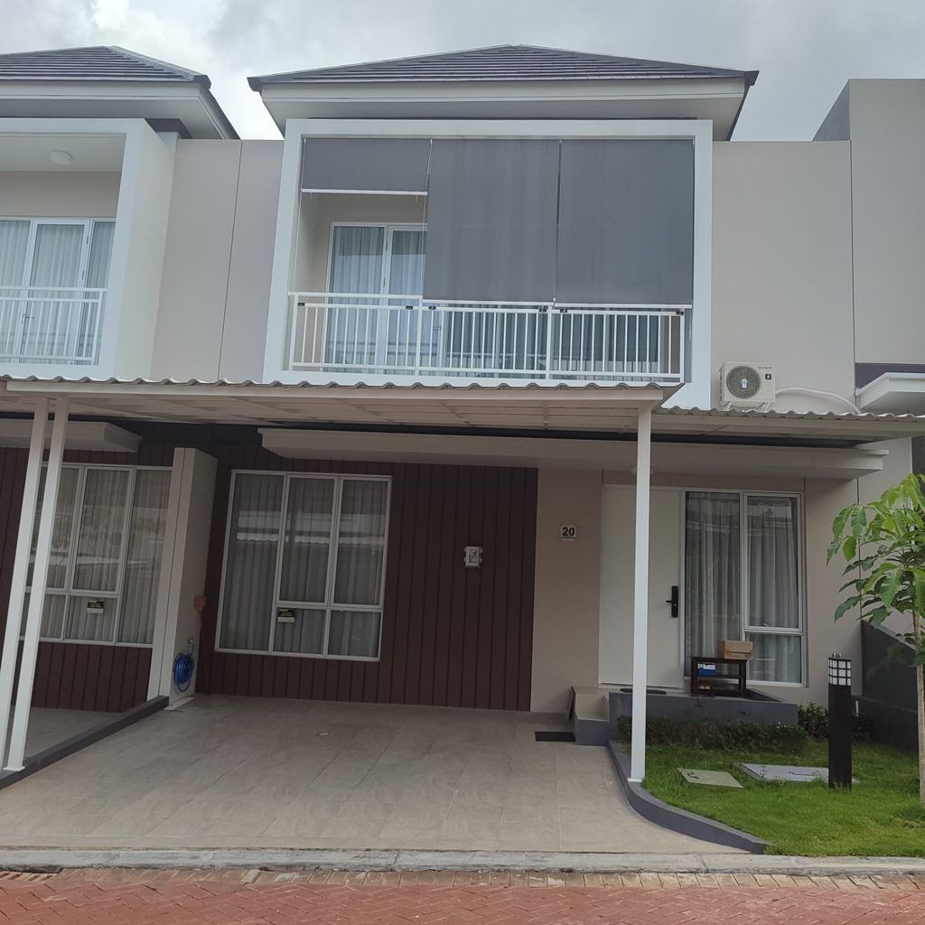 foto tampak rumah tipe Paramount Village Papandayan 20 perumahan PARAMOUNT VILLAGE SEMARANG