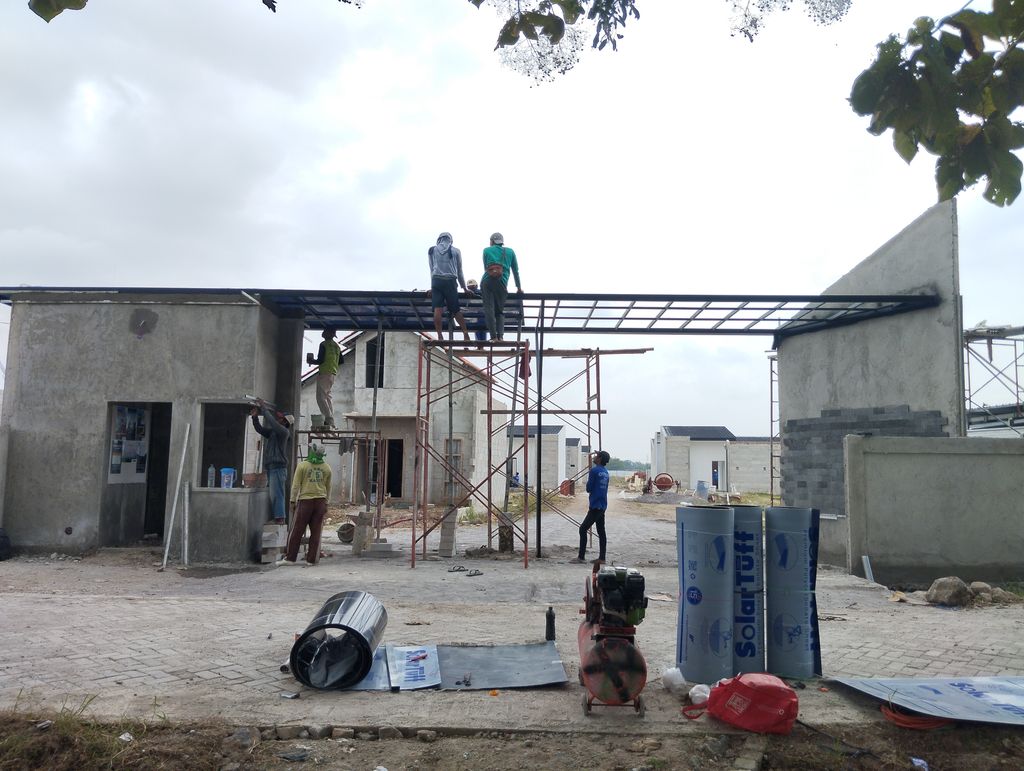 foto gerbang perumahan Grand Pesona Bagi