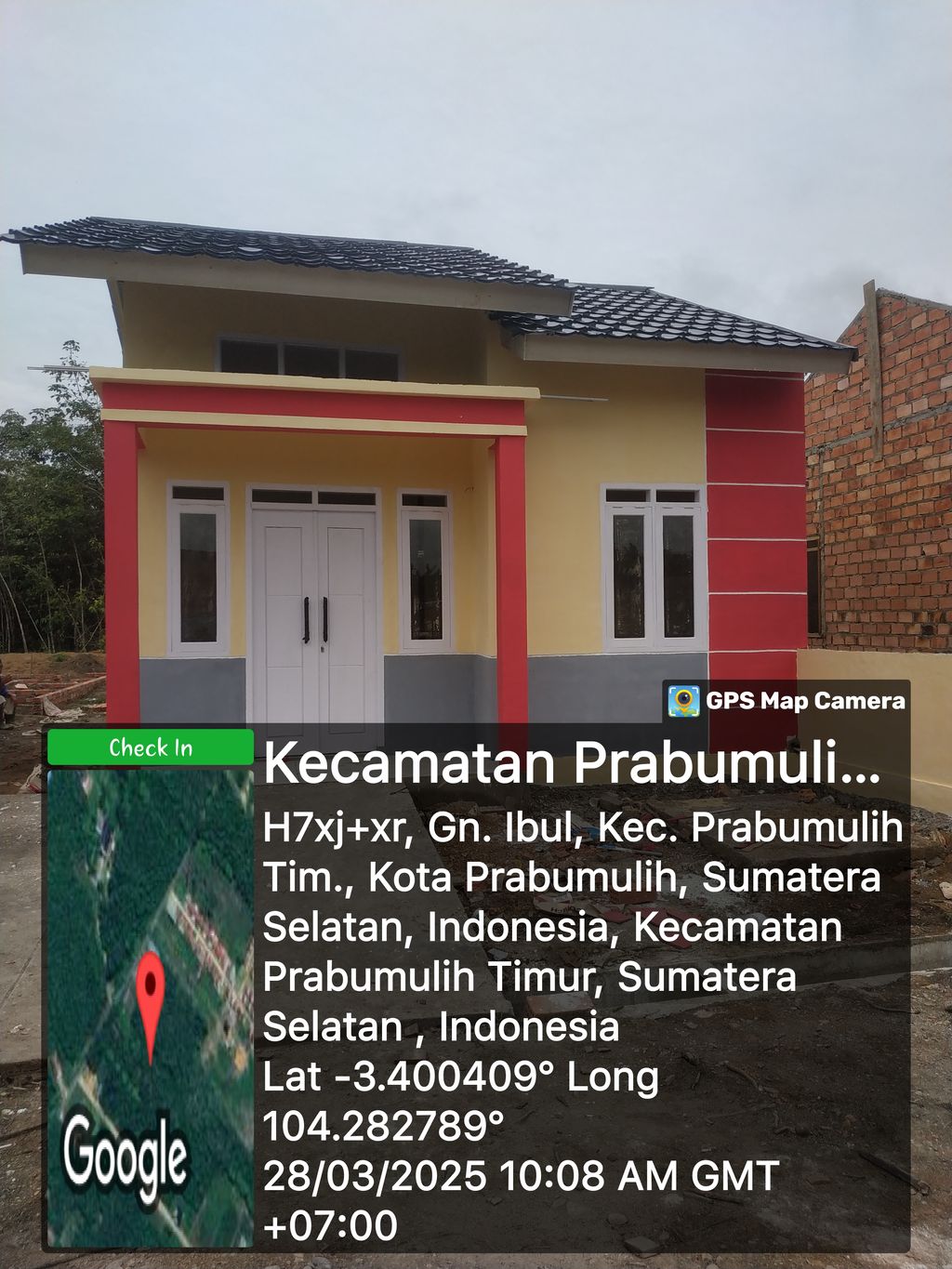foto contoh rumah perumahan Griya Gemilang Sejahtera