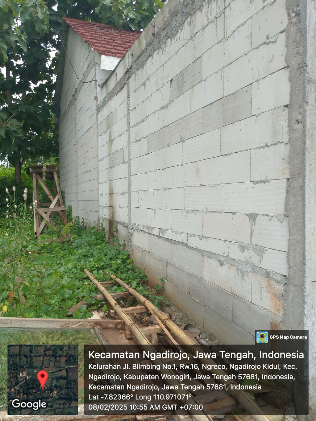 foto posisi tengah perumahan NDALEM AGUNG TRI ATMOJO 3