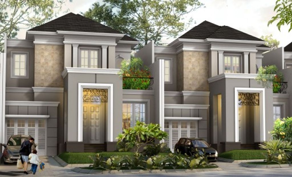 foto tampak rumah tipe ELBRUS FLAT E.01/27 perumahan CITRA SENTUL RAYA