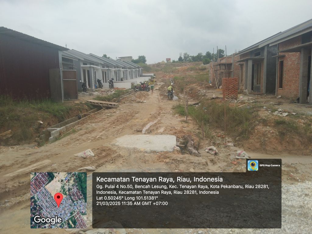 foto gerbang perumahan NUANSA KULIM PERMAI