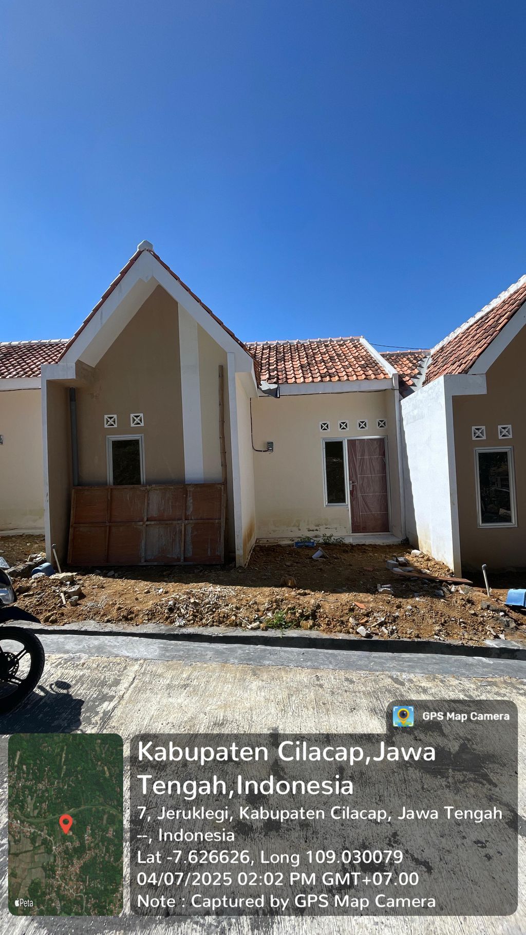 foto tampak rumah tipe 30/60 BLOK D NO 31 SUBSIDI perumahan GRAND MAHKOTA SULTAN 4