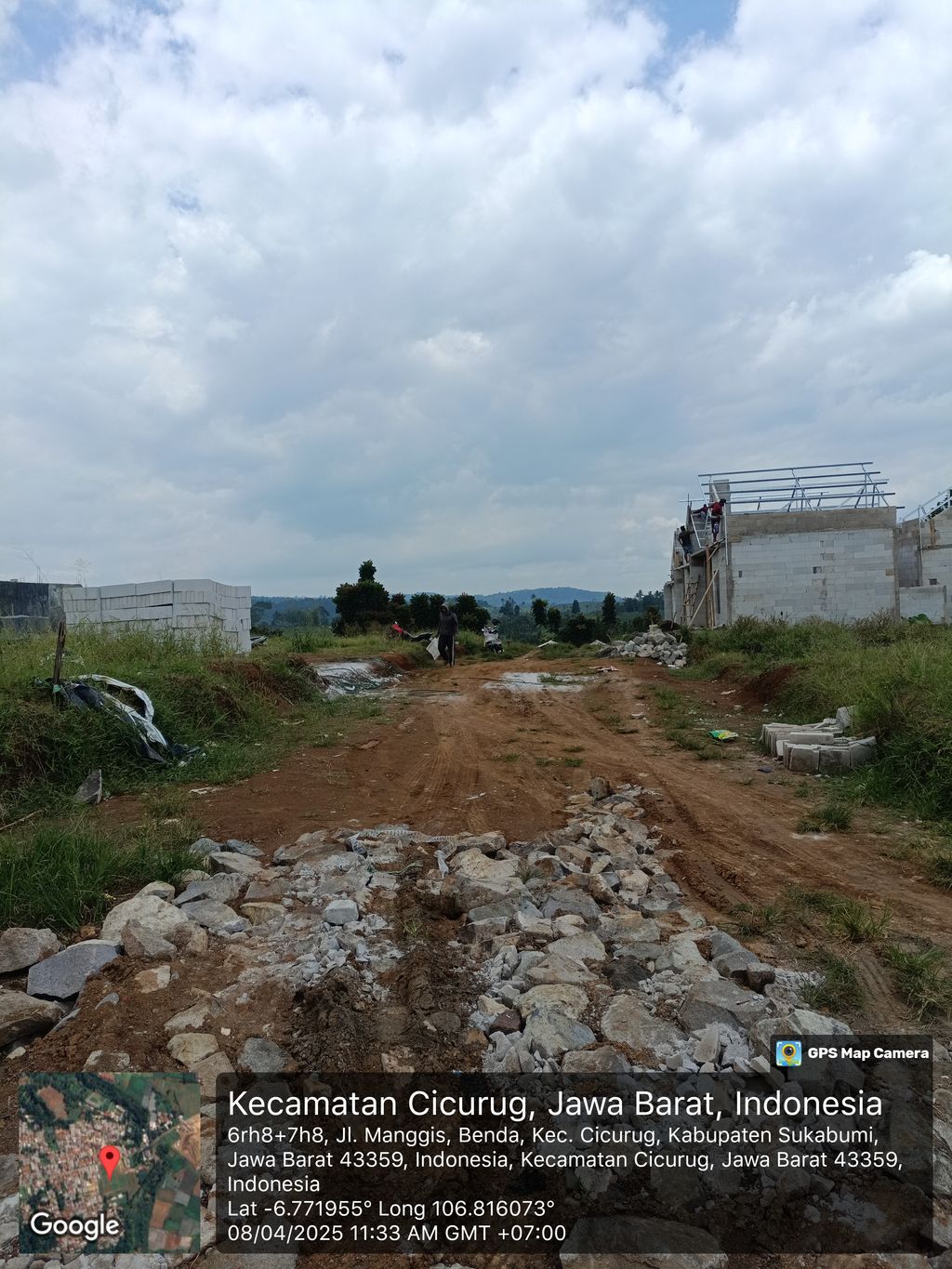 foto gerbang perumahan Mountain N City View