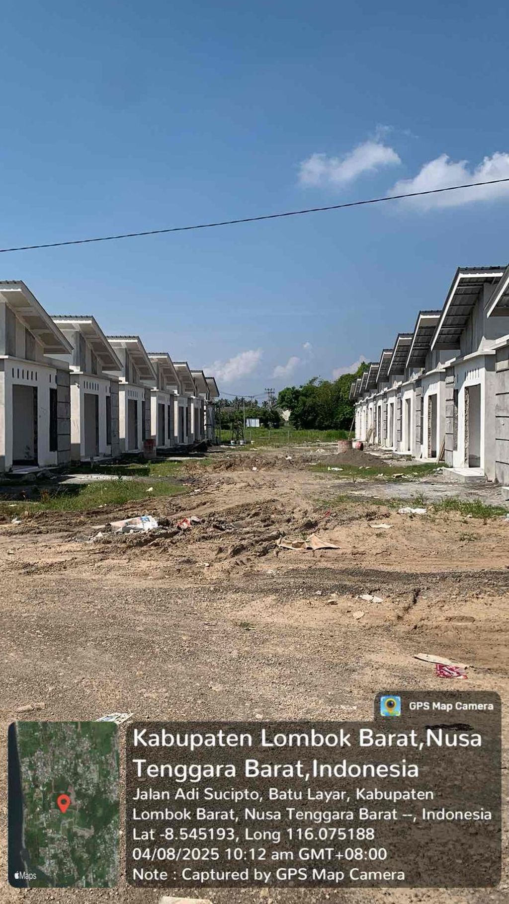 foto posisi tengah perumahan AYODHYA PALACE IV