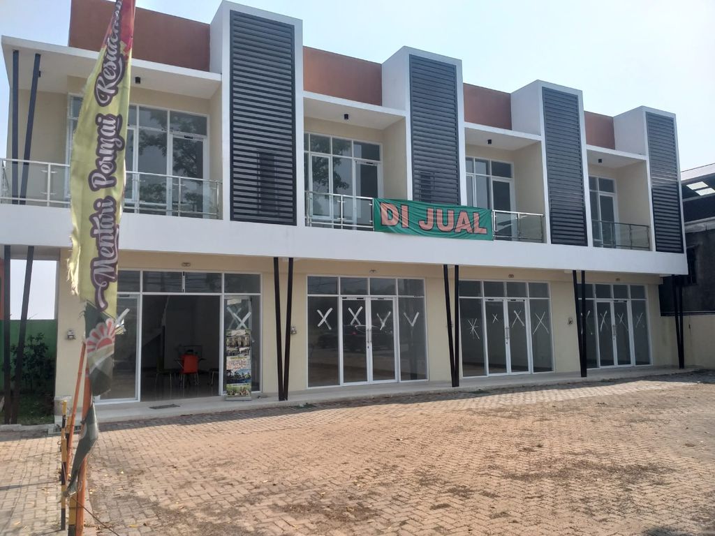 foto tampak rumah tipe RUKO perumahan Mentari Permai Residence