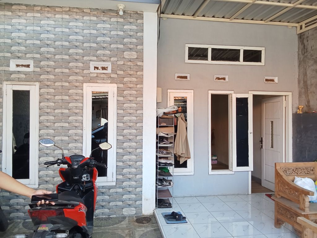 foto tampak rumah tipe SUBSIDI 36 perumahan CITARUM INDAH 3
