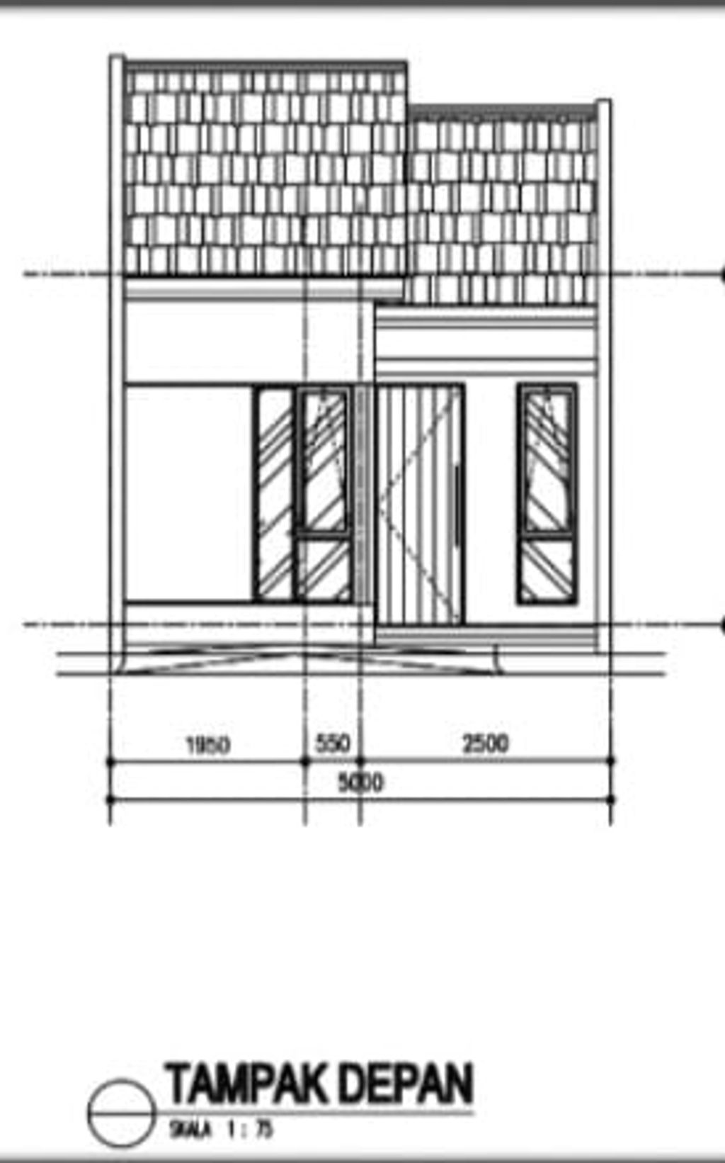 foto denah rumah tipe Crested perumahan PURI JAYA 22