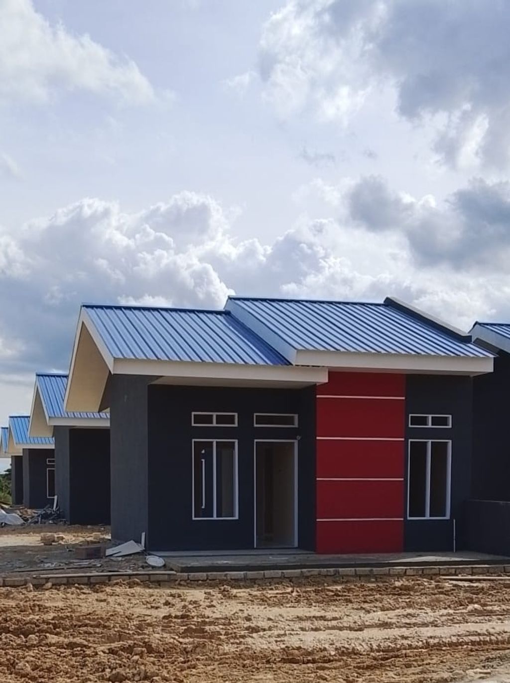 foto tampak rumah tipe 36 perumahan GRIYA INDAH KOYA 3