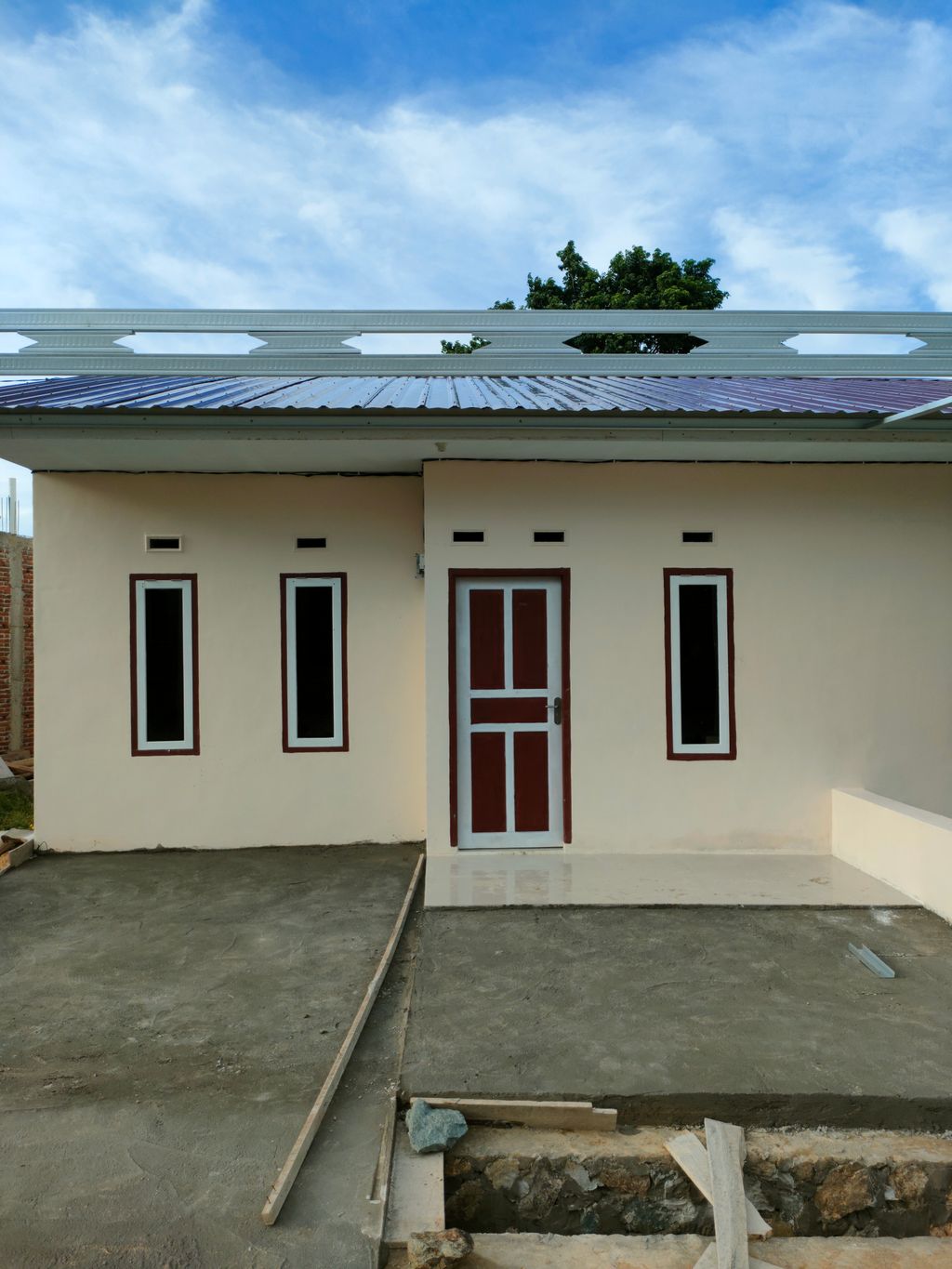 foto tampak rumah tipe 36 perumahan ADIWA RESIDENCE 4