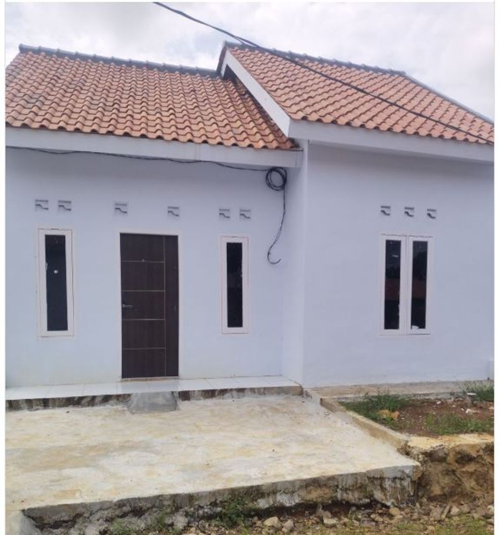 foto tampak rumah tipe 30 perumahan Stain residence tanjungsari 3