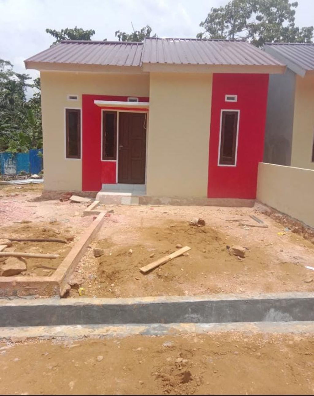 foto tampak rumah tipe 36 perumahan AQILA RESIDENCE