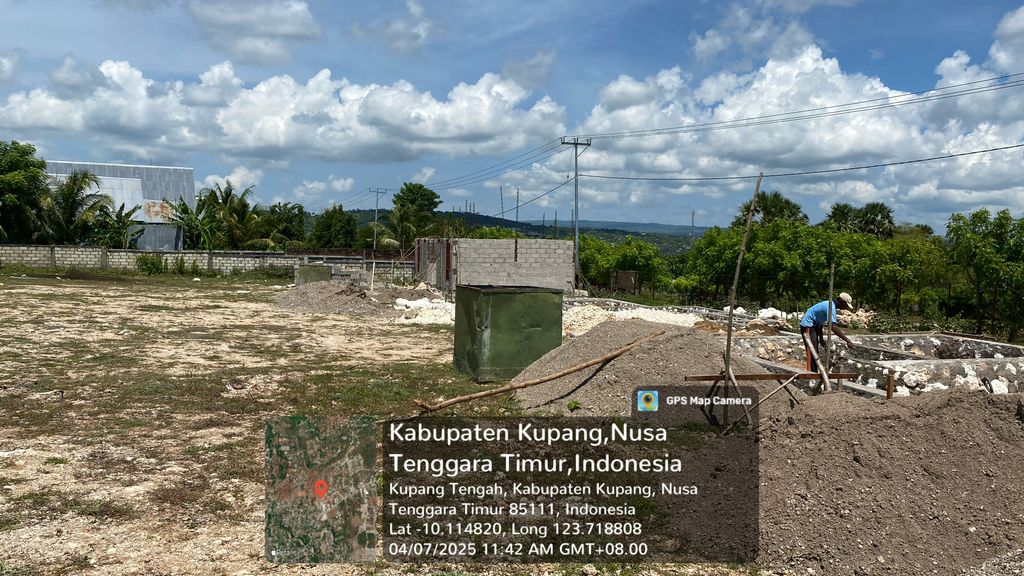 foto posisi tengah perumahan PALMA REGENCY