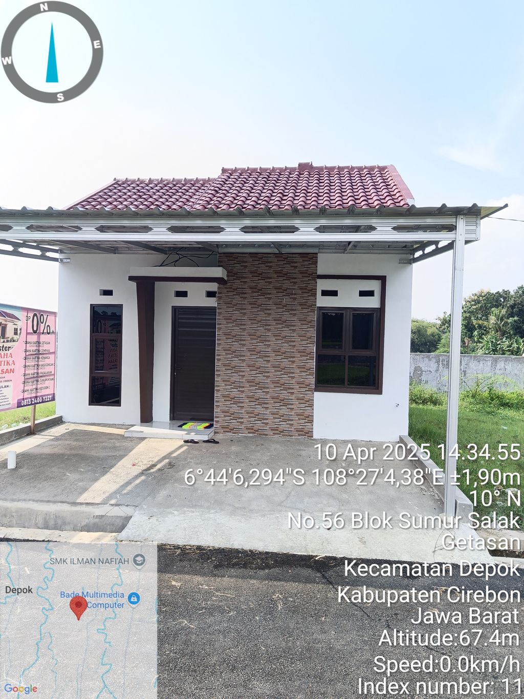 foto contoh rumah perumahan GRAHA KARTIKA GETASAN