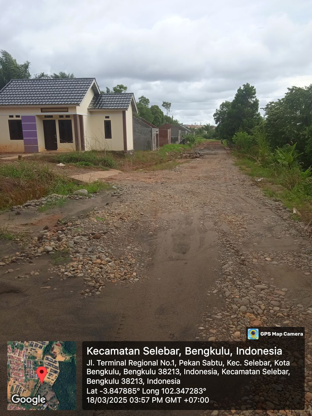 foto gerbang perumahan Safira Residence 2