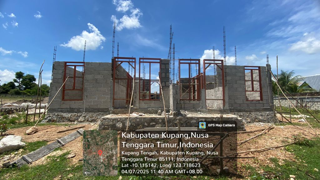 foto contoh rumah perumahan PALMA REGENCY