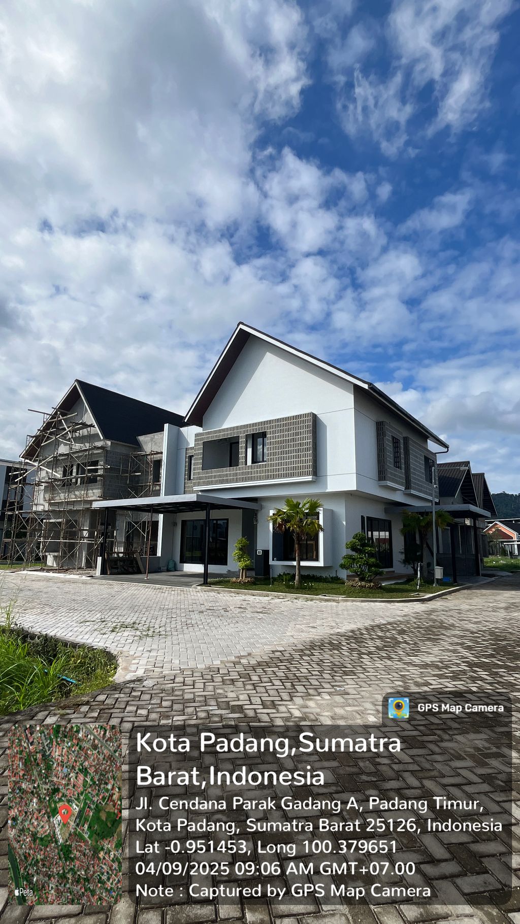 foto posisi tengah perumahan GRIYA ASRI KUBU MARAPALAM
