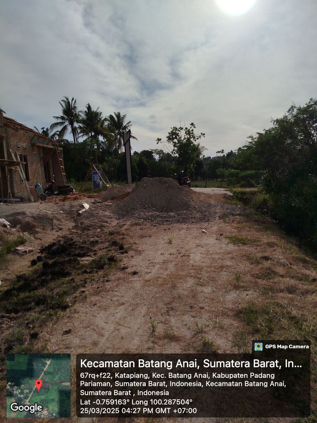 foto posisi tengah perumahan MADYA RESIDENCE 1