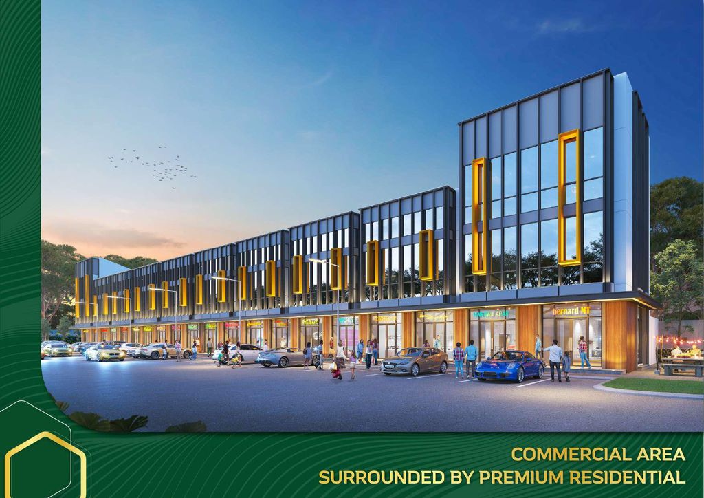 foto tampak rumah tipe RUKO SIGNATURE BOULEVARD 4x15 2lt perumahan CITRAGRAN CIBUBUR - RUKO SIGNATURE BOULEVARD